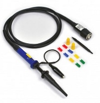 Passive oscilloscope probe: 200 MHz bandwidth 1:1/10:1 switchable, BNC