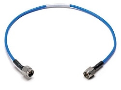 Precision sleeved coaxial cable (30 cm)