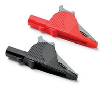 Large dolphin clip, 1000 V CAT III, black